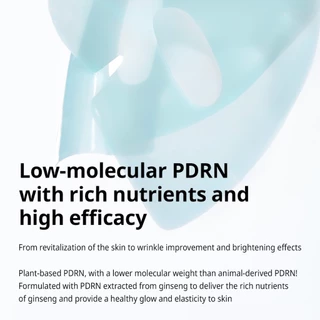 [VT] PDRN Hydrogel Mask 1 ชิ้น PDRN จากพืช การปรับปรุงริ้วรอย ดูแลกระจ่างใส [Official Flagship]