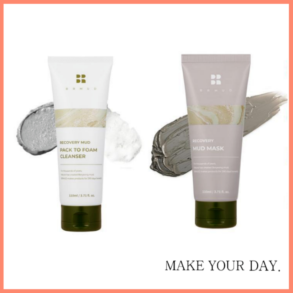 [BRMUD] Recovery Mud Pack to Foam Cleanser 110ml / หน้ากากโคลน 110ml