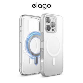 elago Magnetic Hybrid Clear Case Compatible for iPhone 16, iPhone 16 Plus, iPhone 16 Pro, iPhone 16 Pro Max