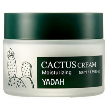 [K-BEAUTY] Yada Cactus Cream 50ml – High Moisture Hypoallergenic Moisture Cream สําหรับผิวแพ้ง่ายและ
