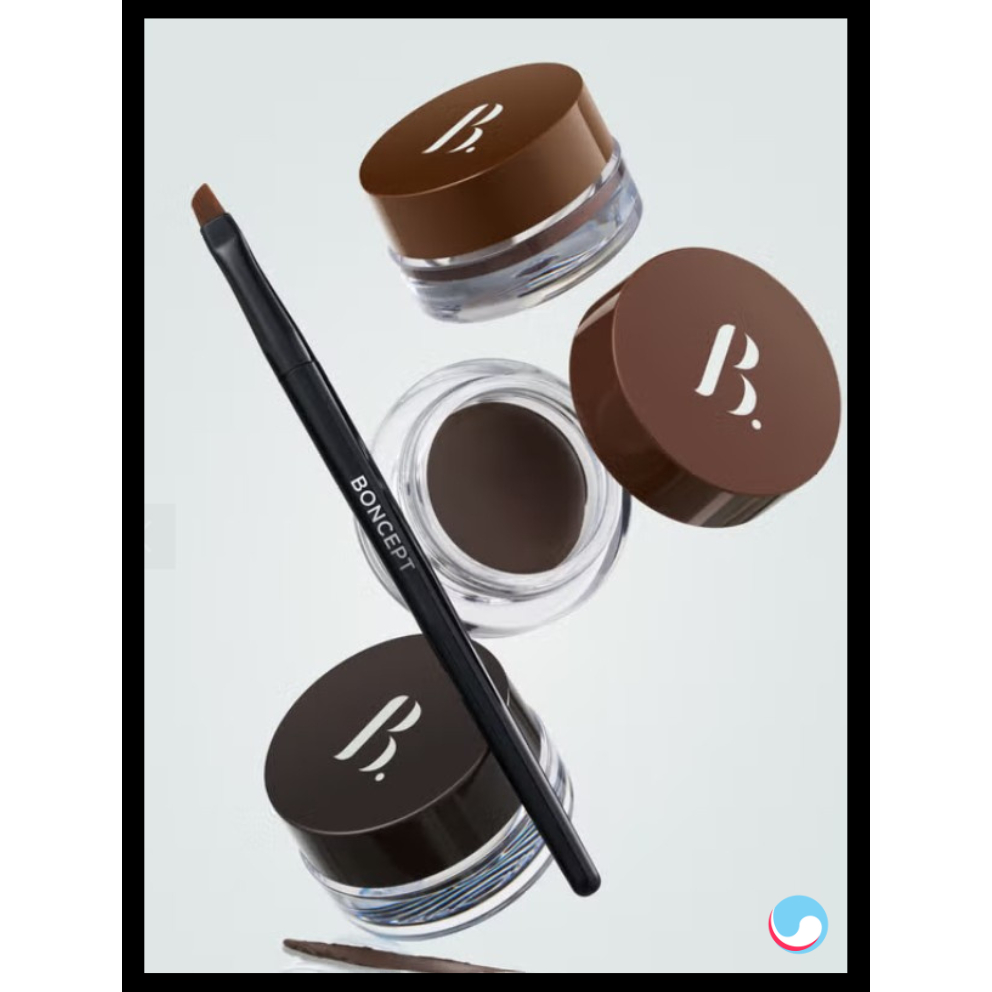 [BONCEPT & TONYMOLY] Gel Eyeliner Waterproof Smudge-Proof Cream Liner 3 สีสีดําสีน้ําตาล