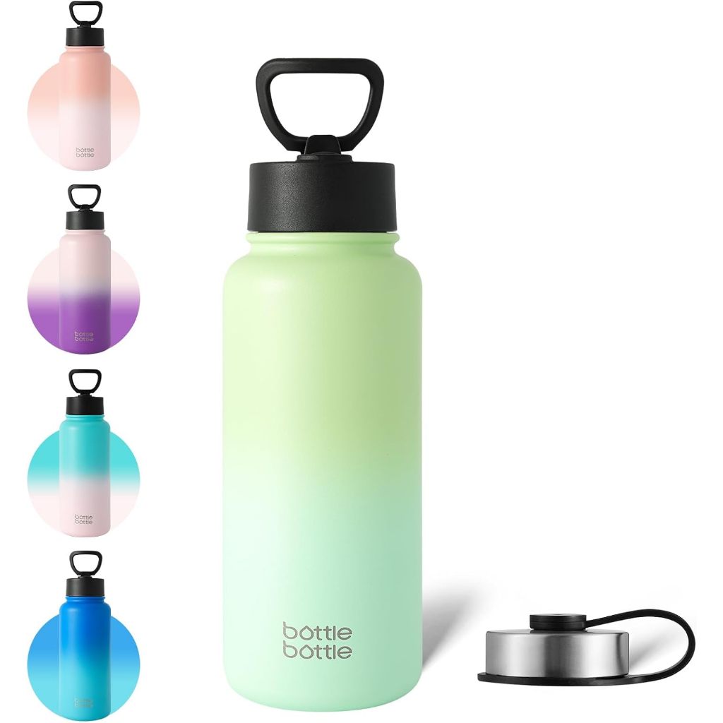 BOTTLE BOTTLE 1 liter water bottle Water Bottle stainless Heat and cold insulation