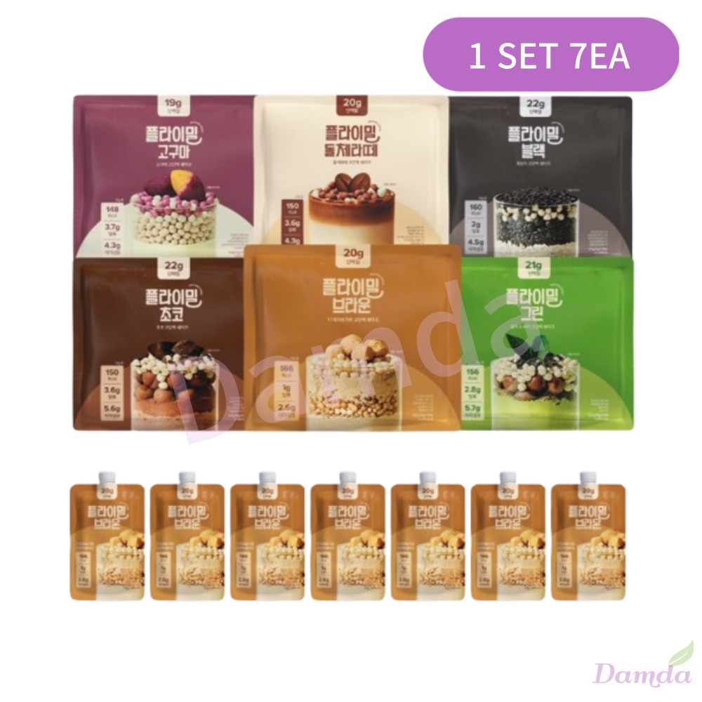 FULLight Flimeal High Protein Shake (สไตล์เกาหลี ทดแทนมื้ออาหาร) 45g 7packs (1SET) การจัดการอาหาร