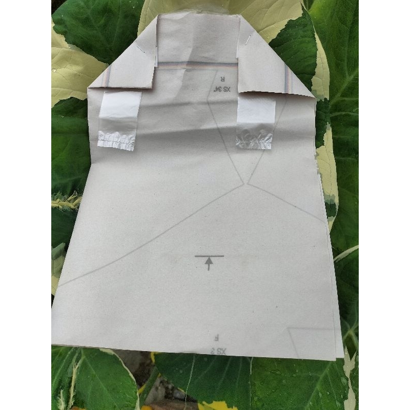 สำเร็จรูป ถุงห่อฝรั่งสำเร็จรูปขนาด6x14นิ้ว ถุงใสมีรูระบาย บรรจุ 100ใบ