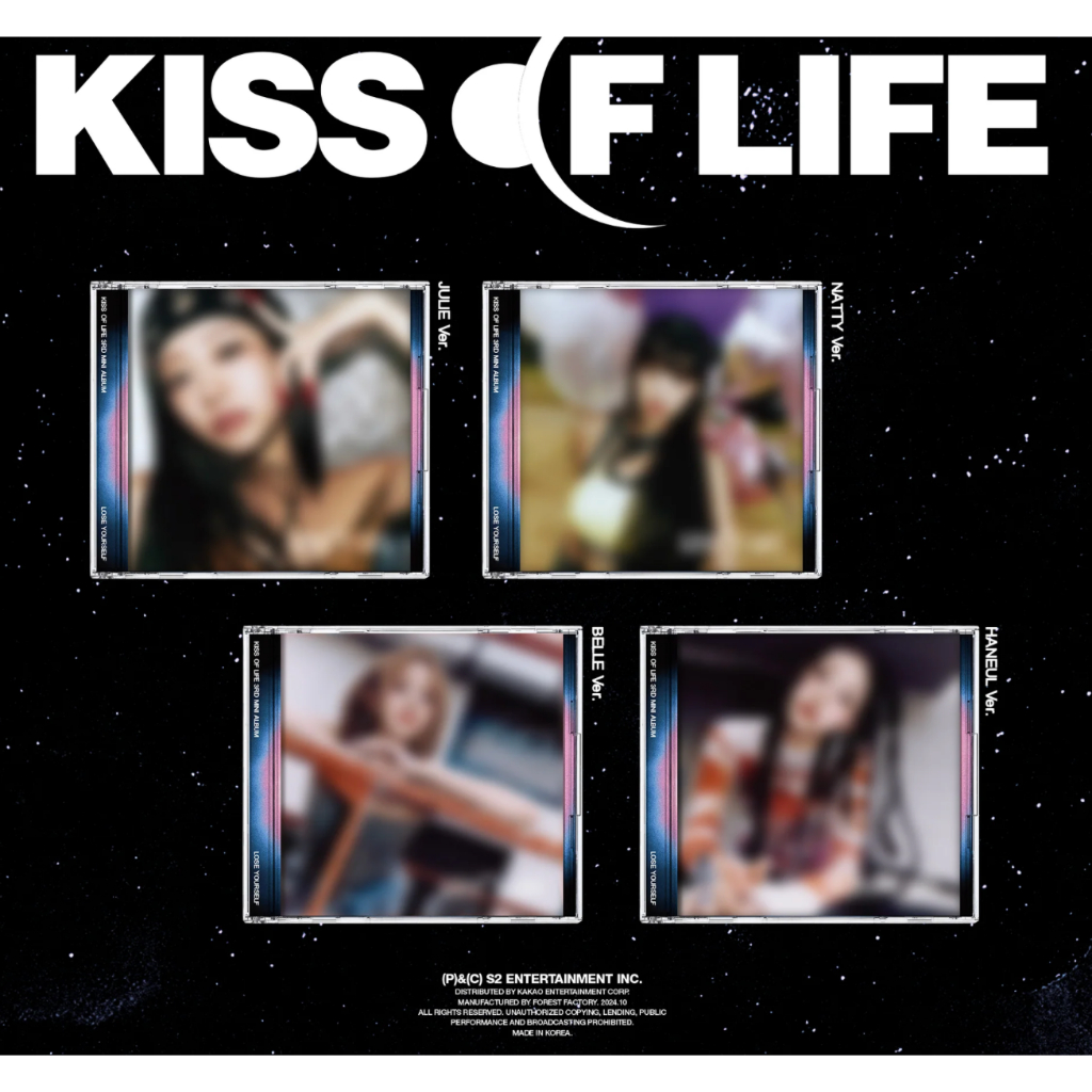 [Signed] Kiss OF LIFE - 3rd Mini Album : Los Yourself (Jewel Ver.) (สุ่ม)