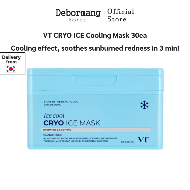 [VT] CRYO ICE Cooling Mask 30ea