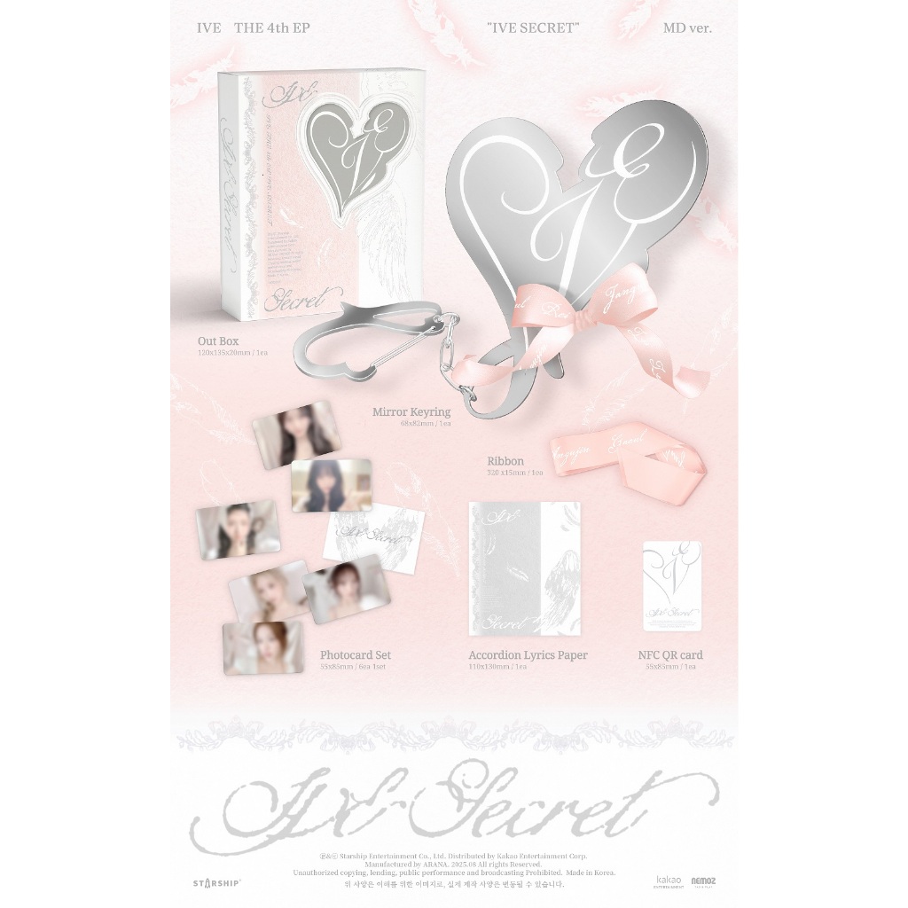 IVE – [ IVE SECRET ] 4TH EP (MD Ver.)