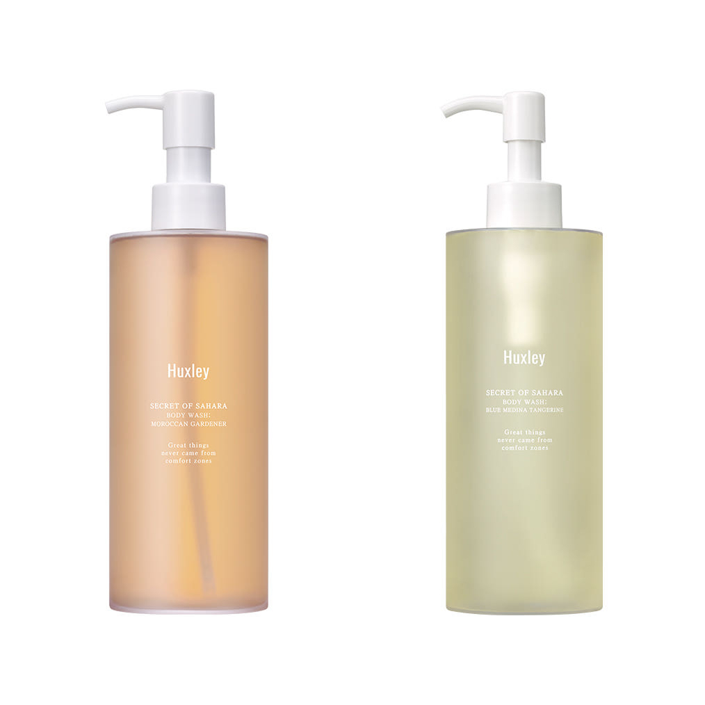 Huxley Perfume Body Wash 300ml สองกลิ่น Cactus Seed Oil Cactus Extract โฟมอ่อน น้ำยาล้างผิวหน้าเกาหล