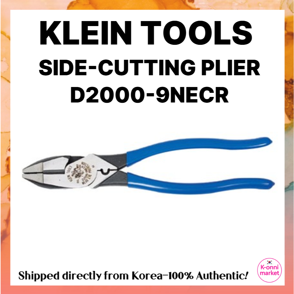 KLEIN TOOLS l D2000-9NECR คีมตัดด้านข้าง