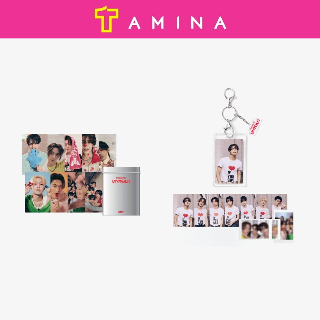 ENHYPEN Romance Untold [Photo Card & Tin Case Set] & [Photo Card & Holder Set]