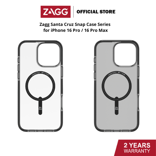 Zagg Santa Cruz Snap Case Series สําหรับ iPhone 16 Pro / 16 Pro Max