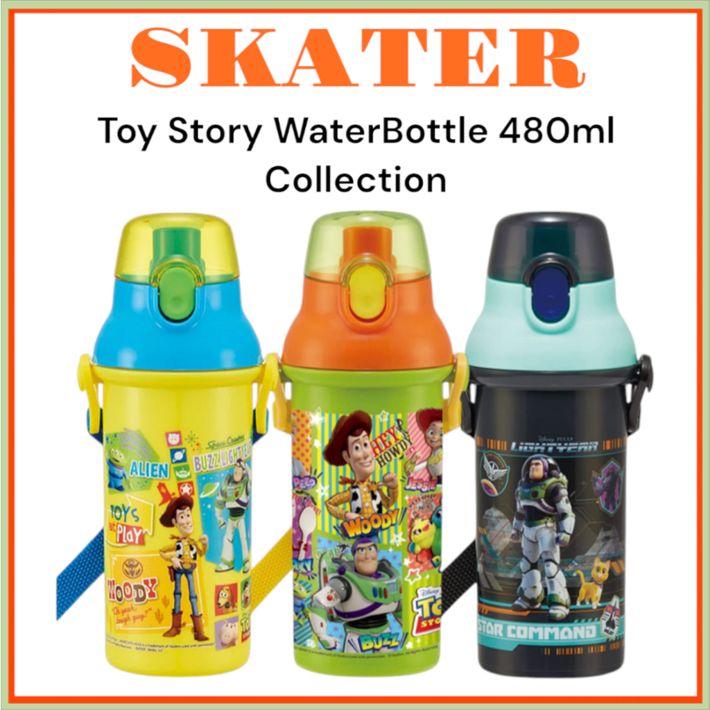 [SKATER] Toy Story WaterBottle คอลเลกชัน 480 มล. PSB5SANAG Buzz Lightyear Toystory