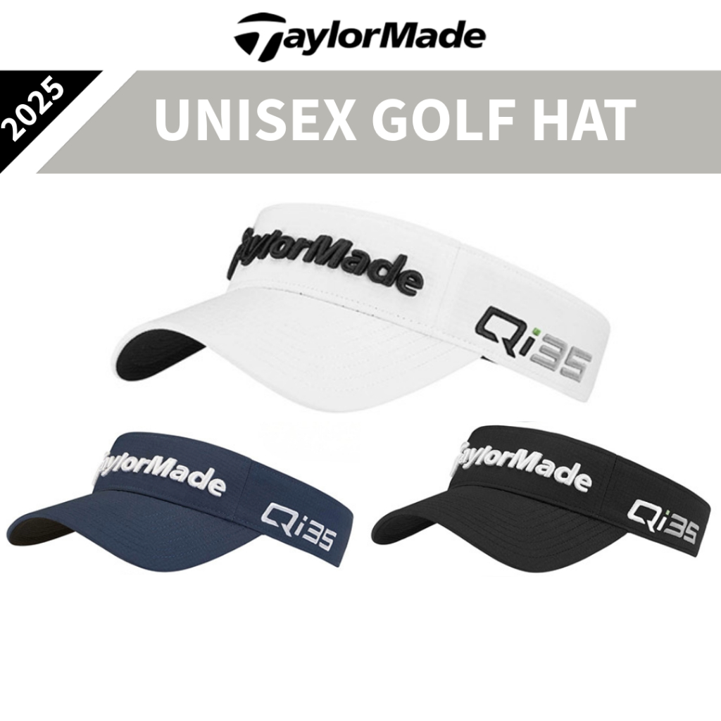 TaylorMade 2025 Tour Radar Visor (TK221) - หมวกกันแดดกอล์ฟสำหรับทุกเพศ
