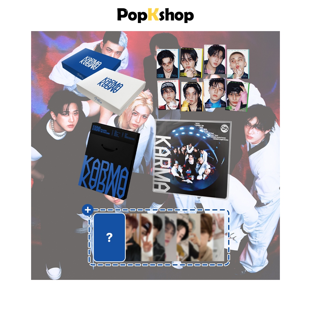 [ของแถม] Stray Kids SKZ 4th Album [ KARMA ] STANDARD / KARMA / ACCORDION / COMPACT Ver