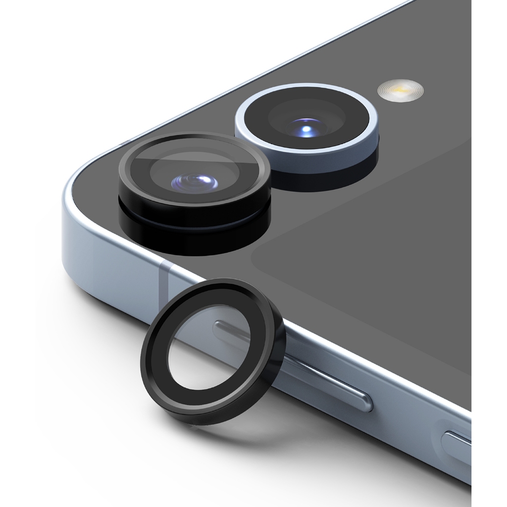 Ringke Camera Lens Frame Glass องสําหรับ Galaxy Z Flip 6 ตัวป้องกันเลนส์กล้องพร้อมกรอบอลูมิเนียมอัลลอยด์