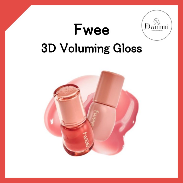 [Fwee] ลิปทินท์ 3D Voluming Gloss Tint Instant Glowing 12 Colors