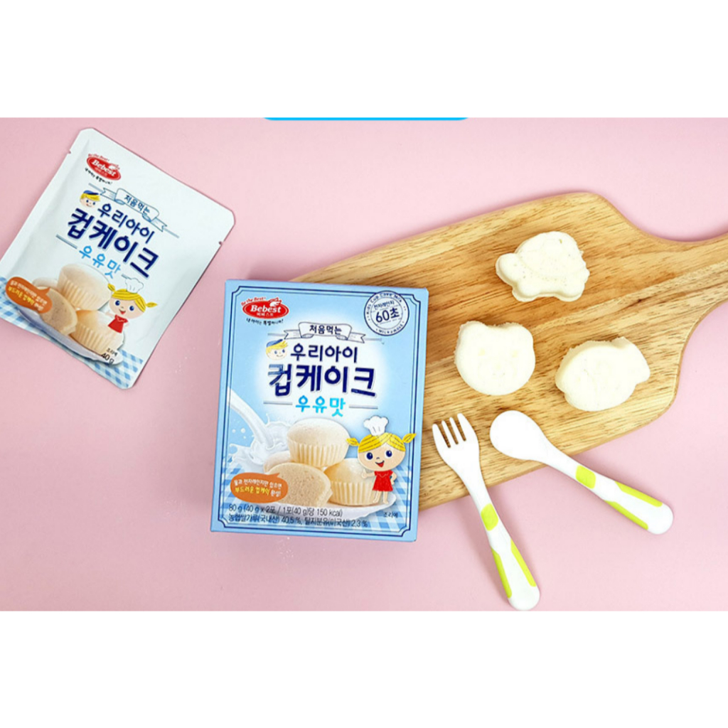 Bebest My Babys First Cupcake - 80g Origin Korea 2 รส