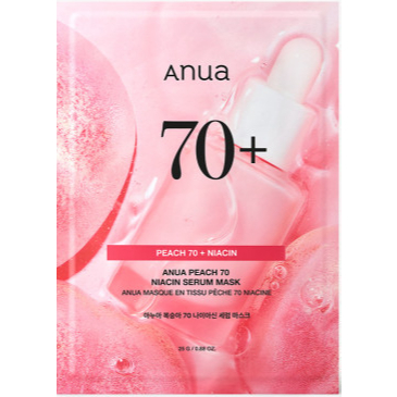 Anua Peach 70 Niacin เซรั่มมาสก์ 25 มล. 5 ชิ้น 10 ชิ้น