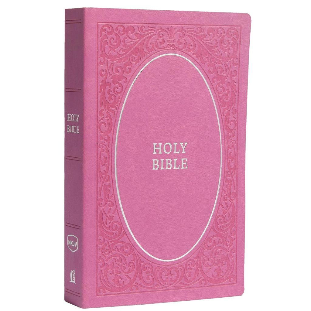NKJV Bible Soft Touch: Leathersoft, Pink, Comfort Print