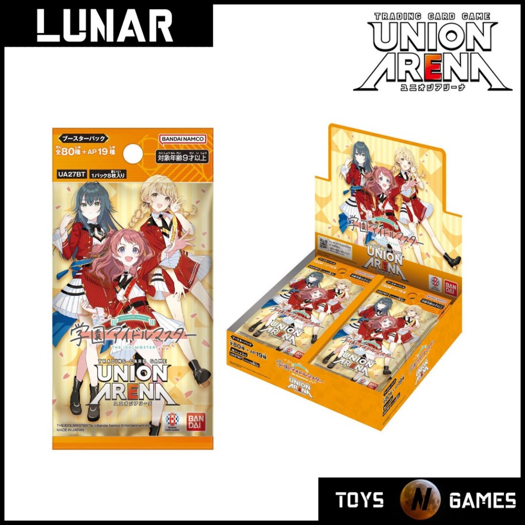 Union Arena TCG [Jap] UA27BT Gakuen Idolmaster Booster Box (รุ่นที่ 2)
