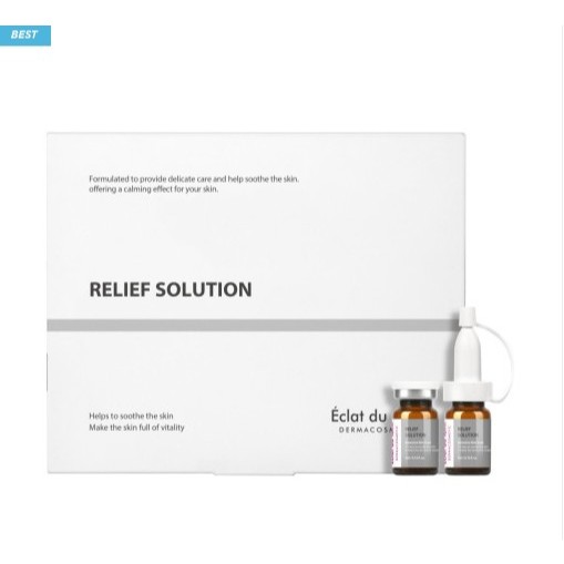 Eclat du teint relief solution ampoule 5ml*5 ขวดสําหรับการดูแลผิว p401