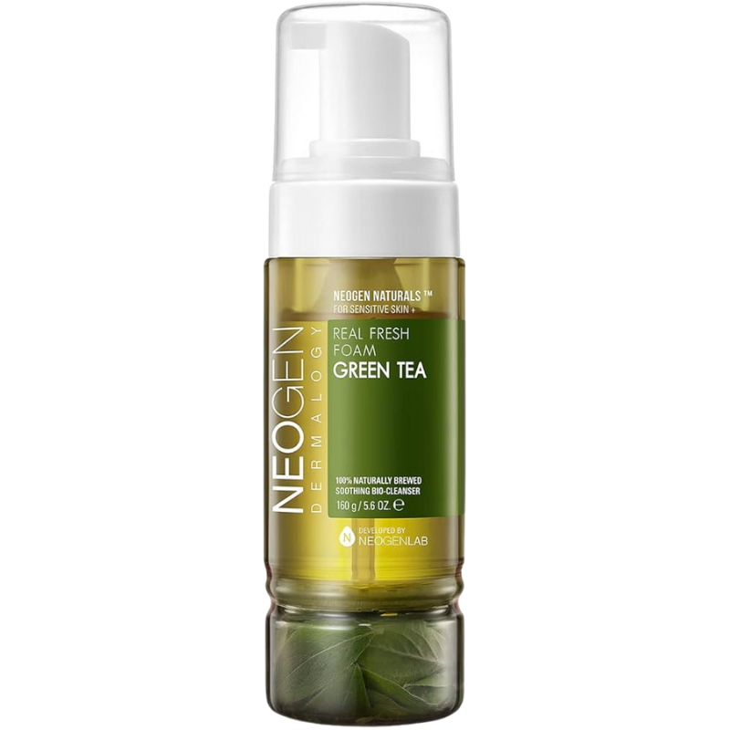 NEOGEN Dermalogy Real Fresh Foam Green Tea 5.63 oz / 160g (วันหมดอายุ: 2028.01)
