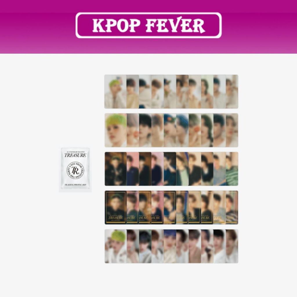 TREASURE - [TP4U] MD TRADING PHOTOCARD ( 1EA / 2EA / 3EA )