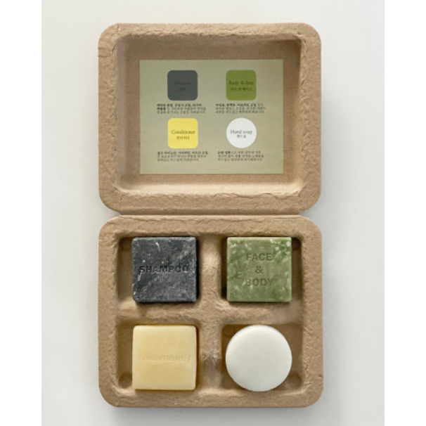 ชุดเดินทาง 4 ชิ้น Amenity Zero-Waste