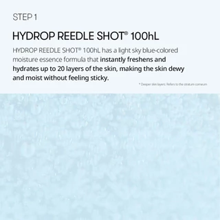 [VT] Hydrop Reedle Shot 2Step Mask(100, 300, 700) Watery Mask pack ให้ความชุ่มชื้น [เรือธงอย่างเป็นทางการ]