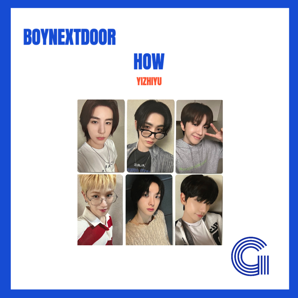 (Only Pob) [YIZHIYU] BOYNEXTDOOR - 2nd EP [HOW?]
