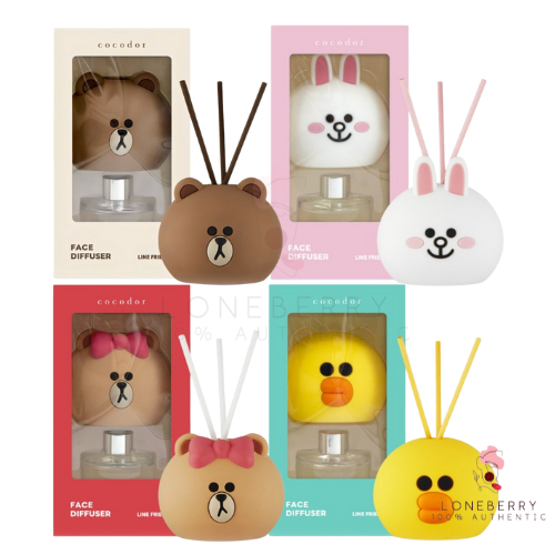 [COCODOR] Line Friends Brown & Friends Diffuser 50ml | กลิ่นซิกเนเจอร์ 4 แบบ