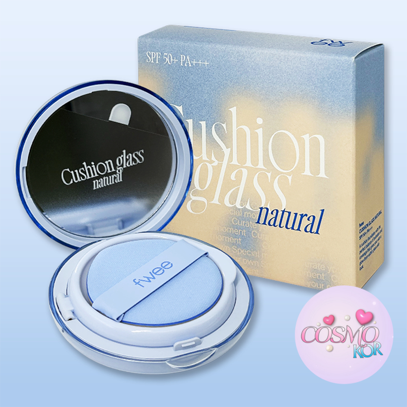 Fwee Cushion Glass Natural 5shades SPF50+PA+++