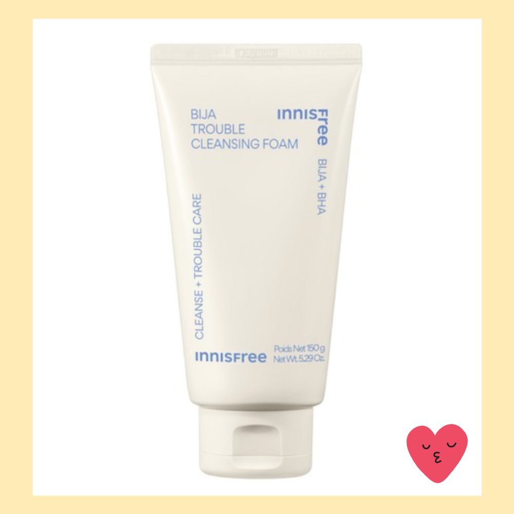 [innisfree] Bija trouble Cleanser foam 150g