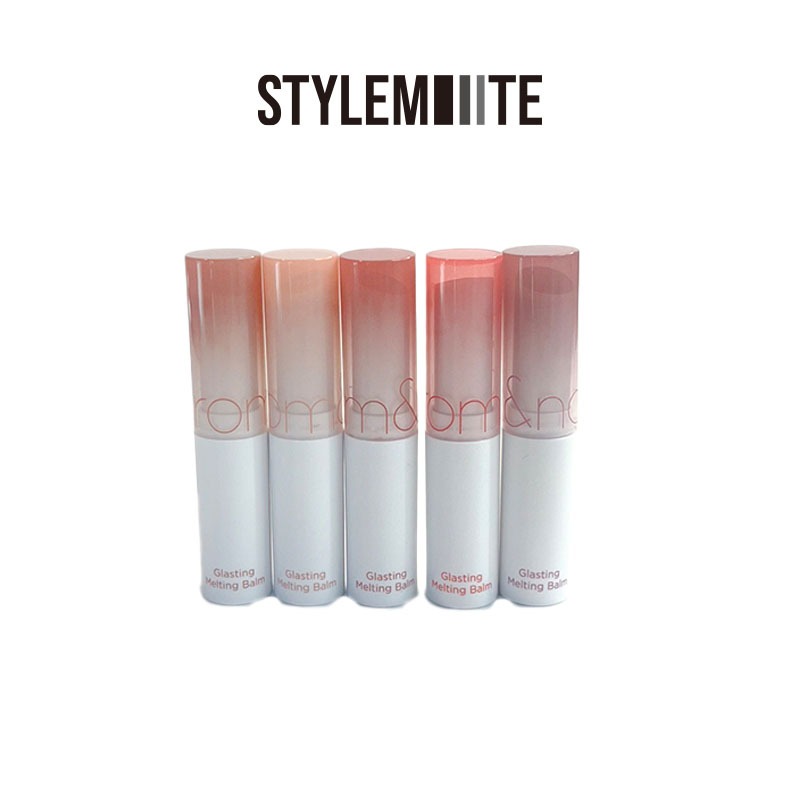 [STYLEMITE & Romand Collection] Glasting Melting Balm Lip Collection - เฉดสีหลายแบบ