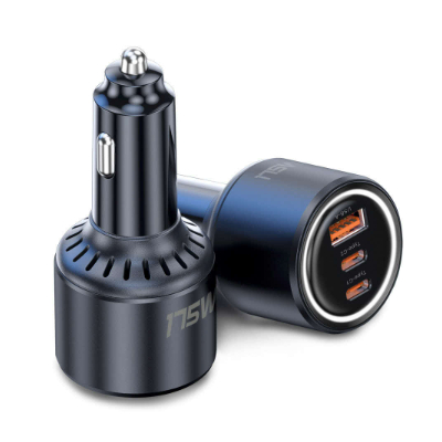 UM2 เครื่องชาร์จในรถยนต์ 3 พอร์ต UMCH175W