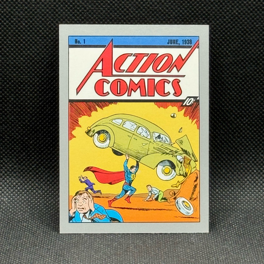 Action Comics 1991 Superman DC Comics Cosmic Trading Cards Base Set Movie David Corenswet