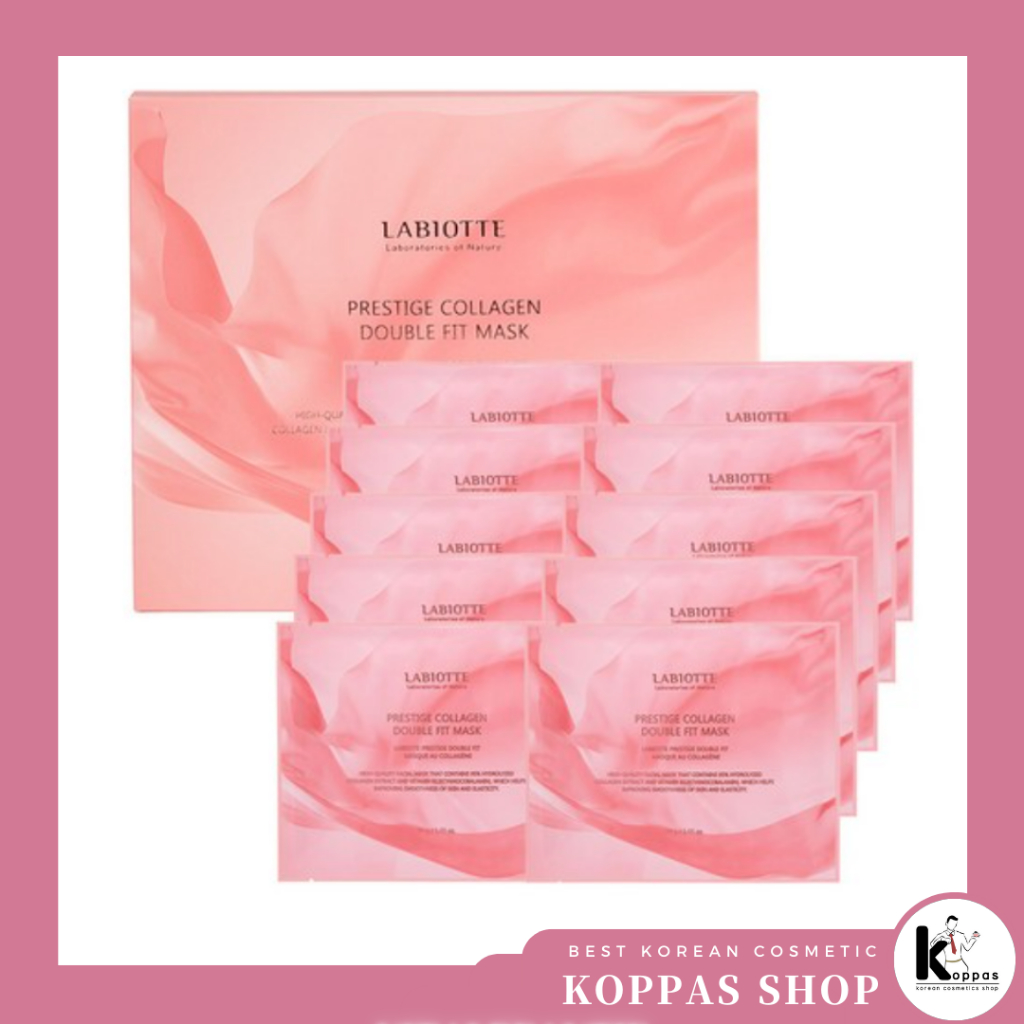 [LABIOTTE] Prestige Collagen Double Fit Mask 30g x 5pc/10pc