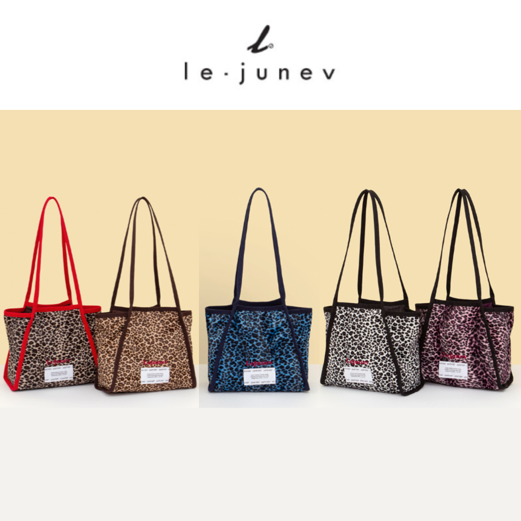 [lejunev]กระเป๋าสะพาย Leju Leopard Korea