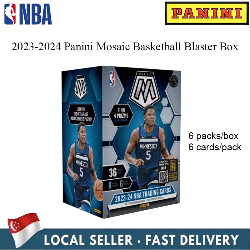 2023-24 Panini Mosaic Basketball NBA Blaster Box- Victor Wembanyama rookie ปี