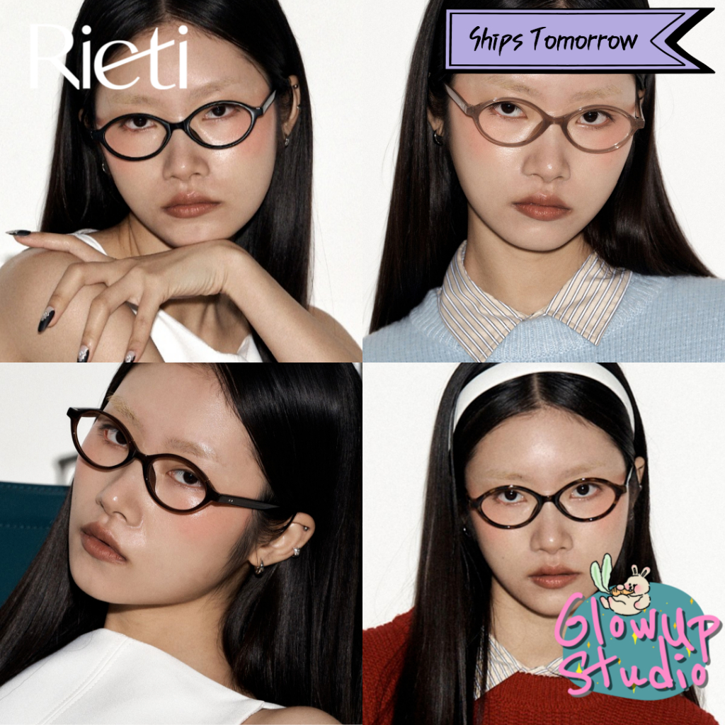RIETI ERICA RT1018 แว่นตาทรงรีโค้งมน