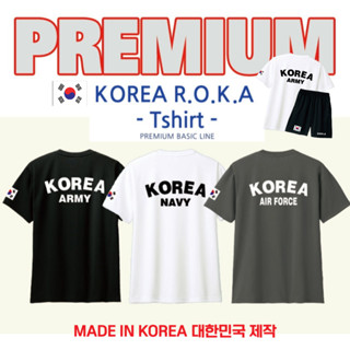 🇰🇷 KOREA Army ROKA เสื้อยืดสไตล์ทหาร Half Pants | ตาข่ายแห้ง…