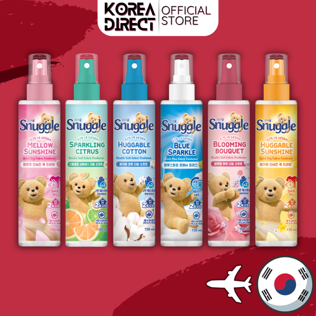[New Arrival] [Snuggle] Fabric Refresher Spray 150 ml – ดับเบิ้ลซอฟท์ แห้งเร็ว เฟรชพลัส