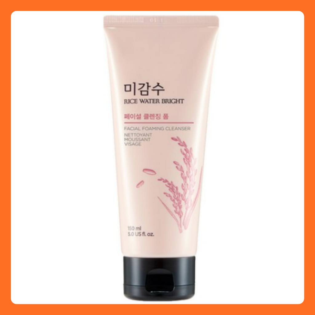 [THE FACE SHOP] Rice Water Bright Cleansing Foam 150ml / Elastic Creamy Bubble Cleanser