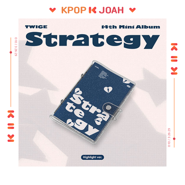 (HIGHLIGHT ver.) TWICE [STRATEGY] 14th Mini Album (6th Dec.2024)