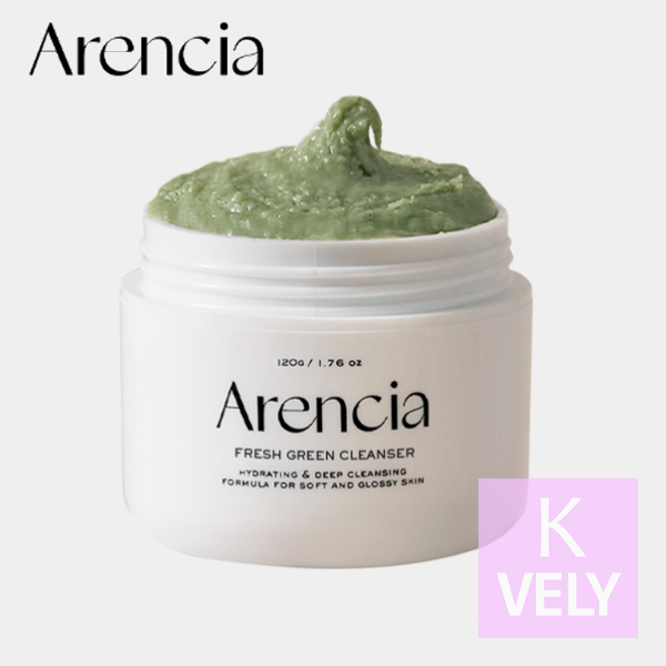Arencia Fresh Green Cleanser Tteok Soap 120g