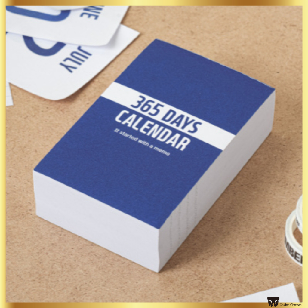 Daiso Korea 365 Days Memo Calendar ราคา ถูกที่สุด ดีลบีเคเค