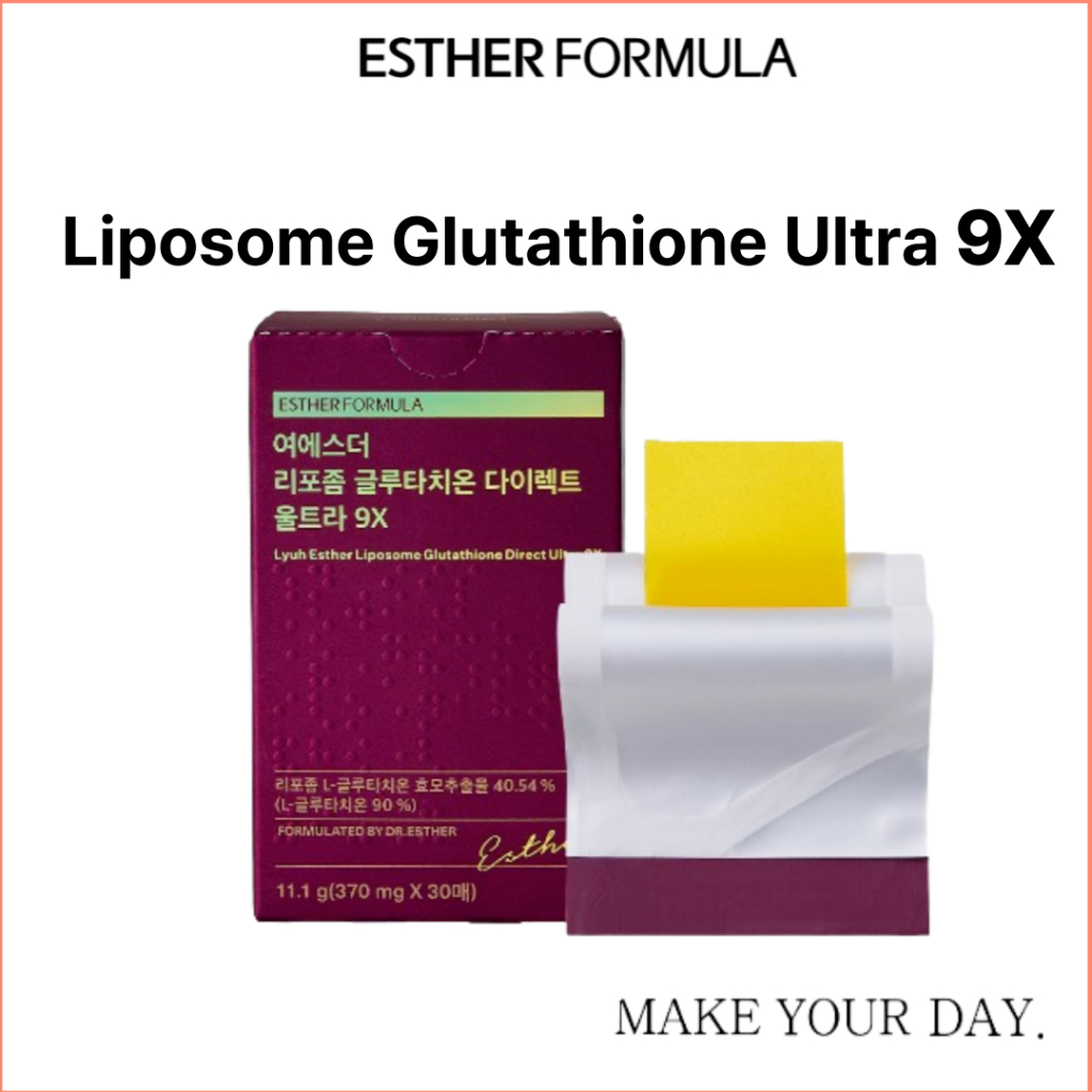 [Esther Formula] Liposome Glutathione Ultra 9X 370 mg x 30ea  กลูตาไธโอน