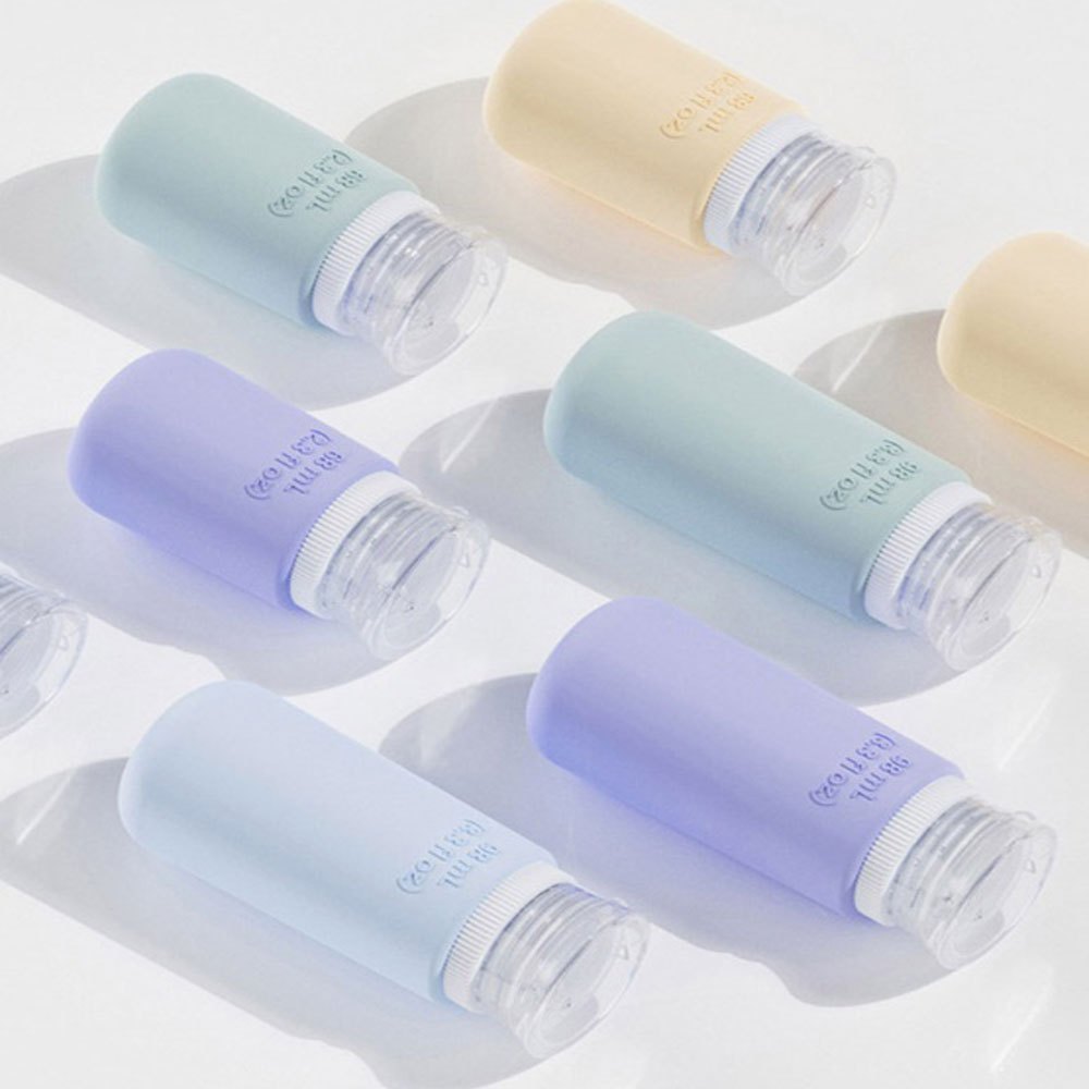 ขวดเปล่าซิลิโคน In-flight 68 ml, 98 ml 4 ชิ้น