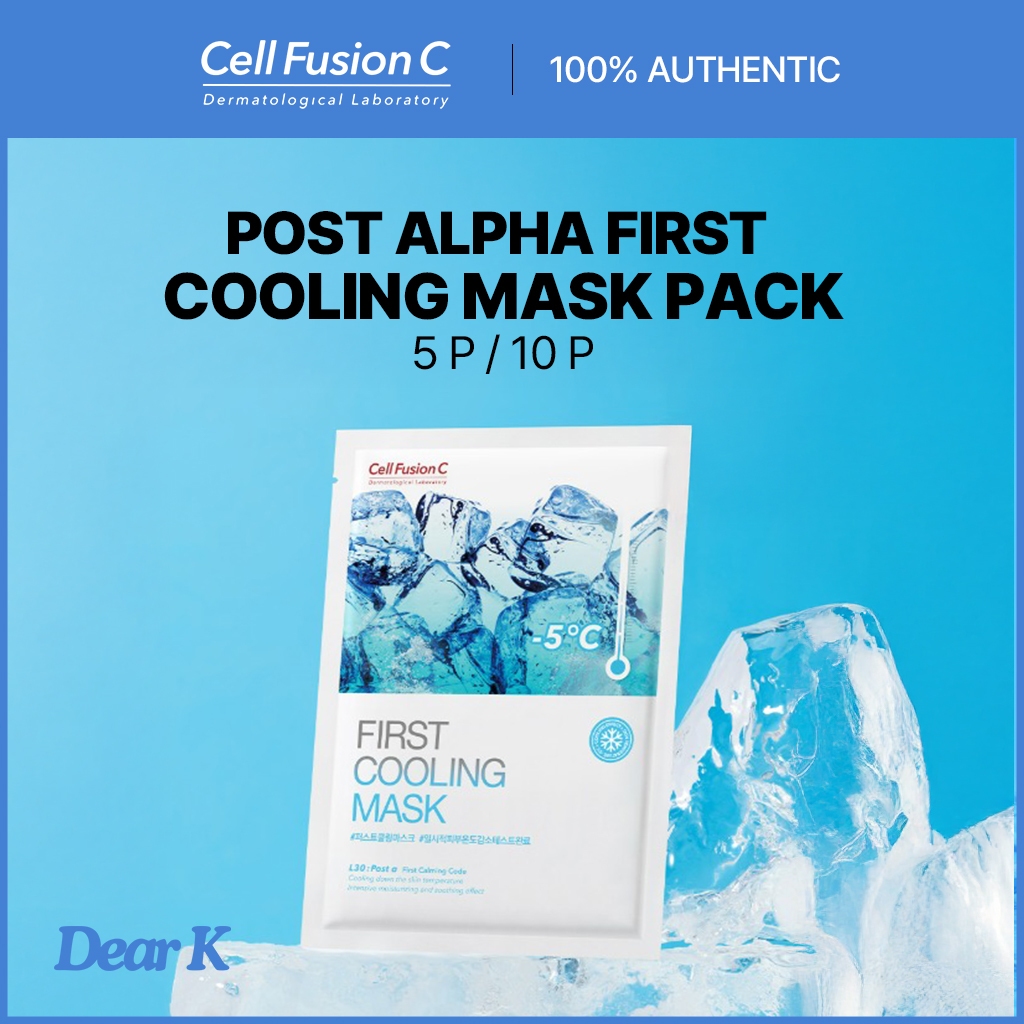 [Cell Fusion C] Post Alpha First Cooling Mask 5P/10P