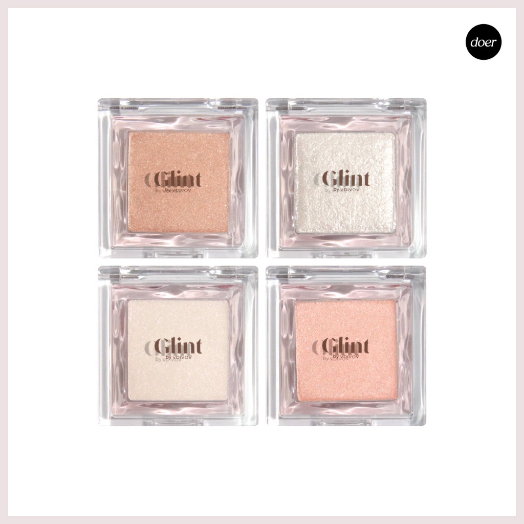 [Glint By VDIVV] ปากกาเน้นข้อความ [2.3g] ไฮไลท์โกลว์ธรรมชาติติดทนนาน